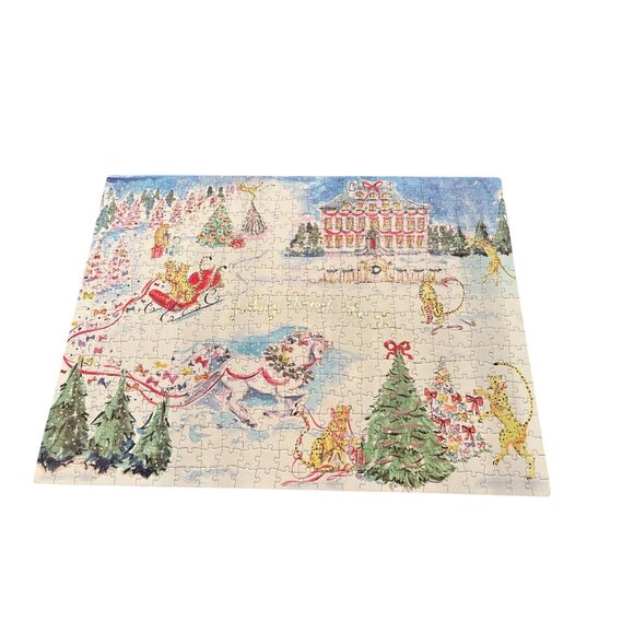 Jigsaw Puzzle Susannah Garrod Anthropologie 500-Piece Christmas Scene Holiday - Picture 5 of 5